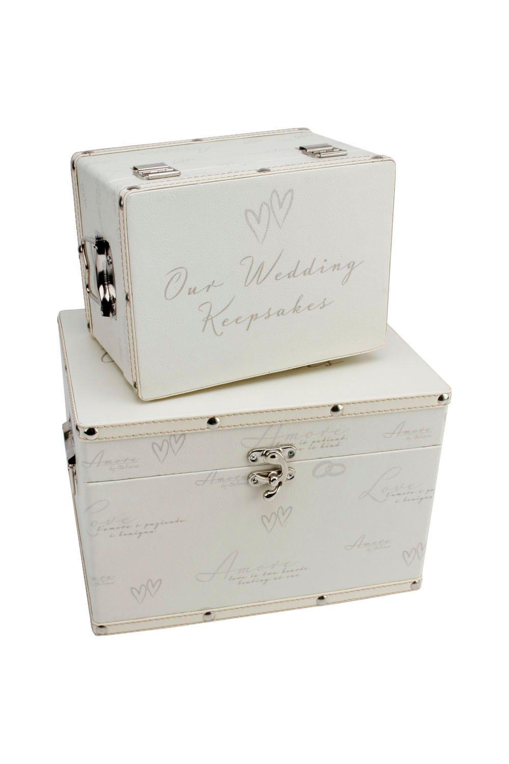 Amore by Juliana Luggage series - Set of 2 Boxes|off white